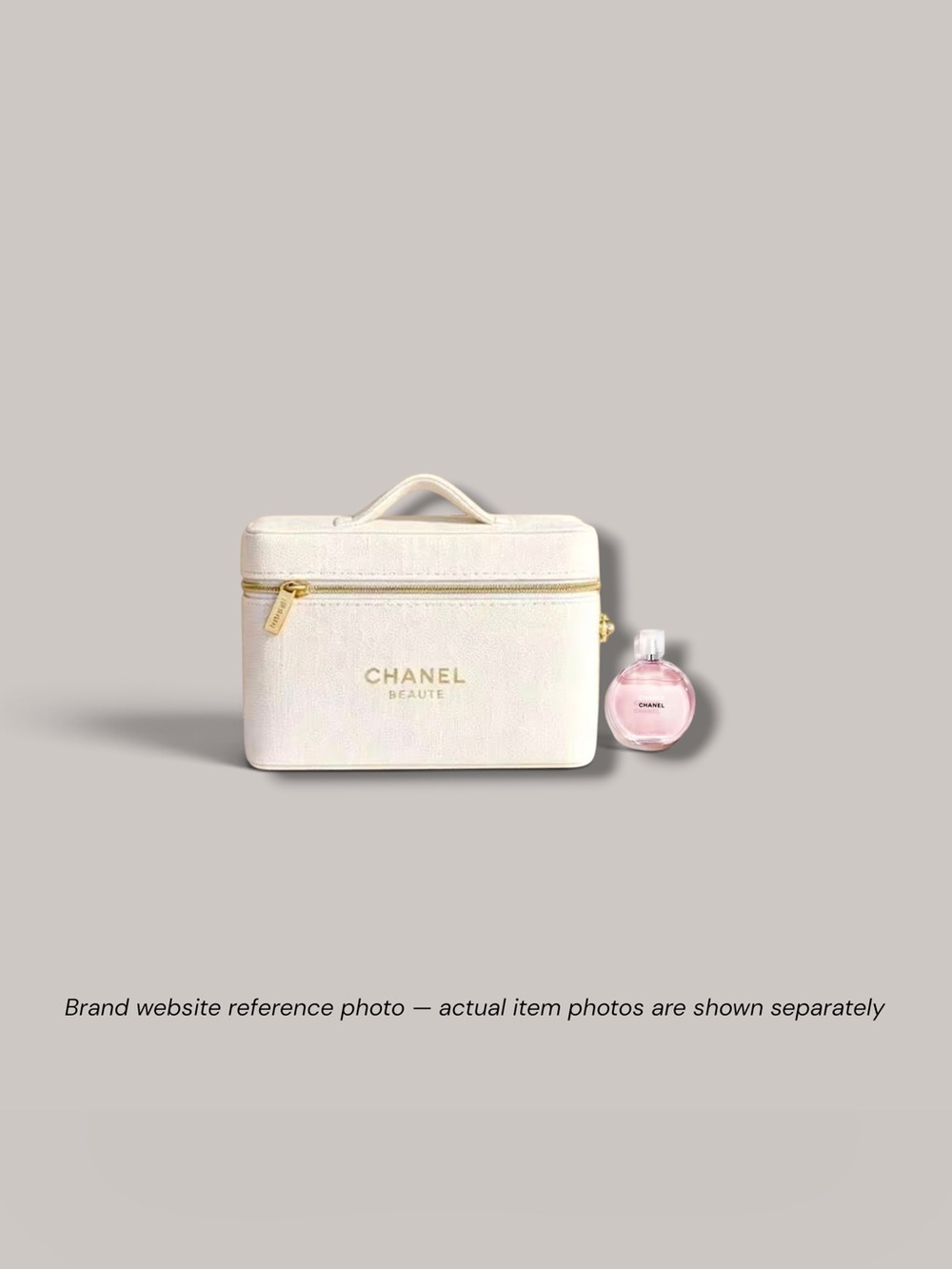 Chanel Beauté GWP Vanity Case Removable Chain & Sample size Chance Eau Tendre